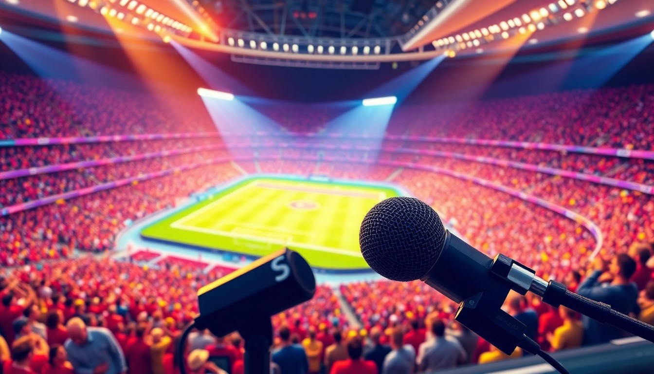 AI Sports Announcer Voice Generator for Broadcasting & Content
