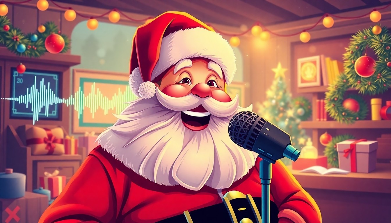 Santa AI Voice Generator: Create Jolly St. Nick Voiceovers
