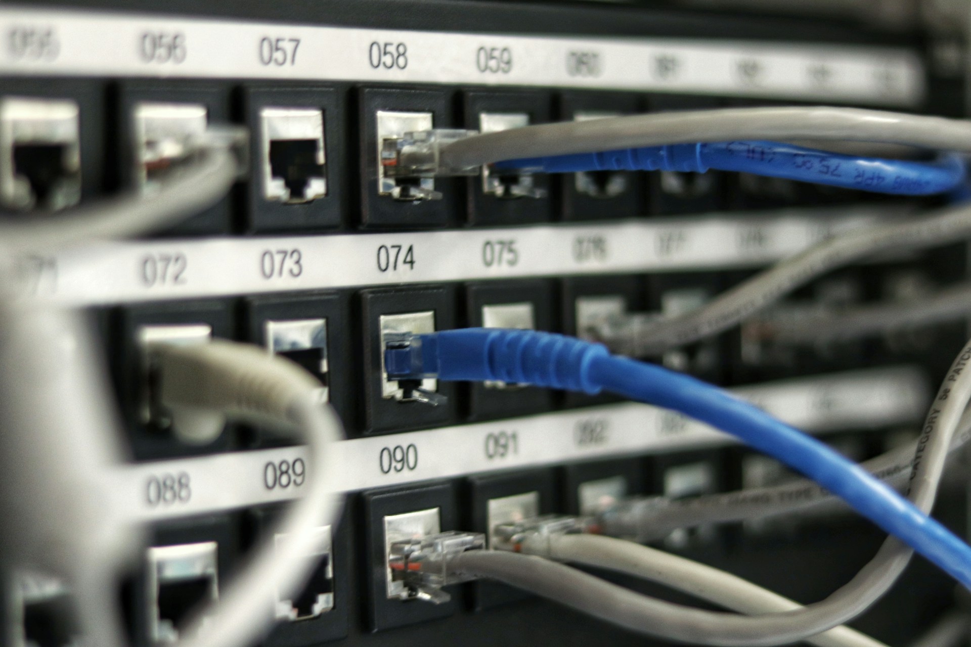 Network infrastructure and data cables for global voice AI deployment