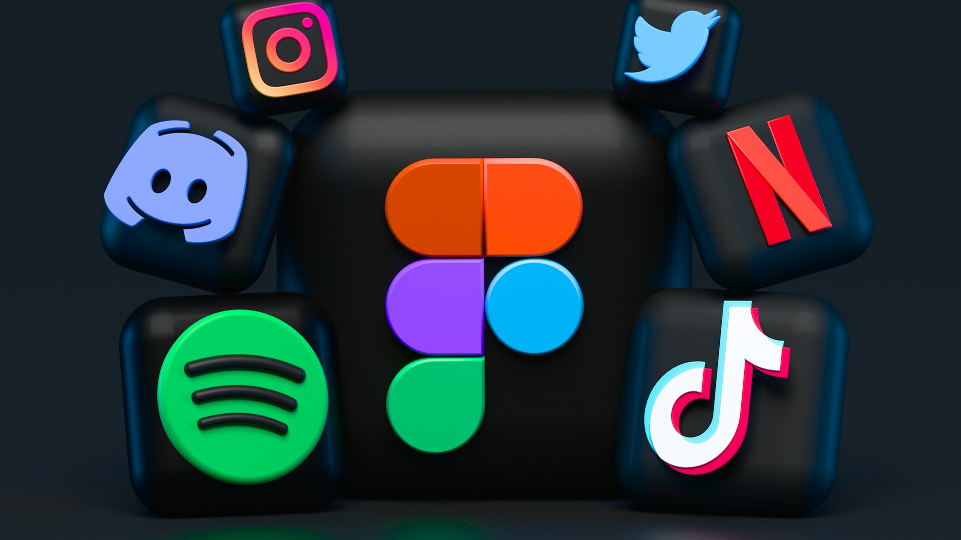 Smartphone screen showing short-form video content with colorful social media interface