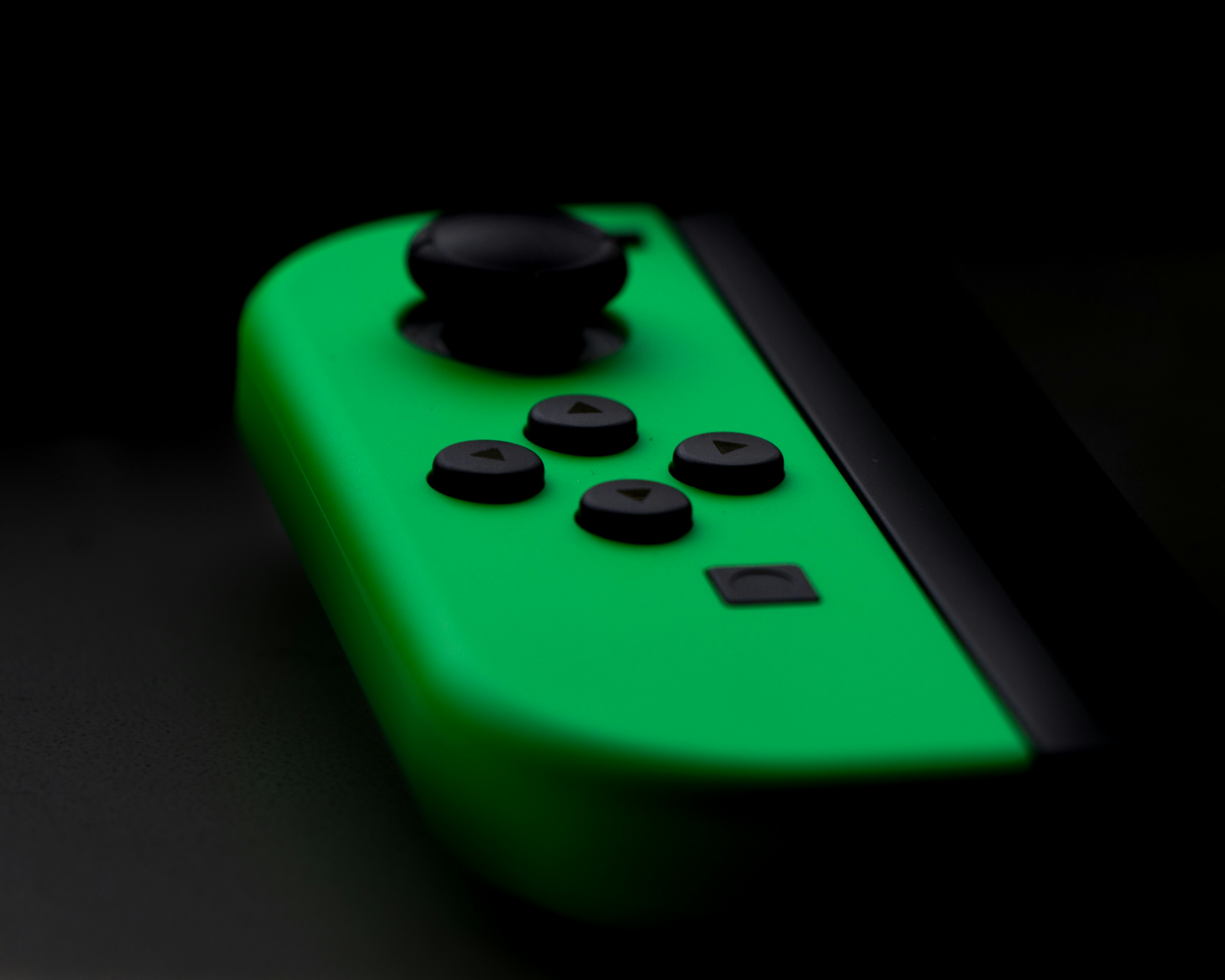 Neon green Nintendo Switch Joy-Con controller